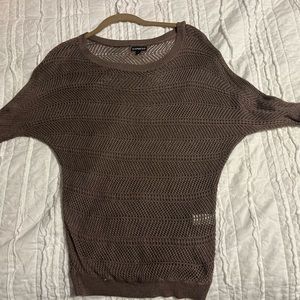 Express short sleeve sweater
